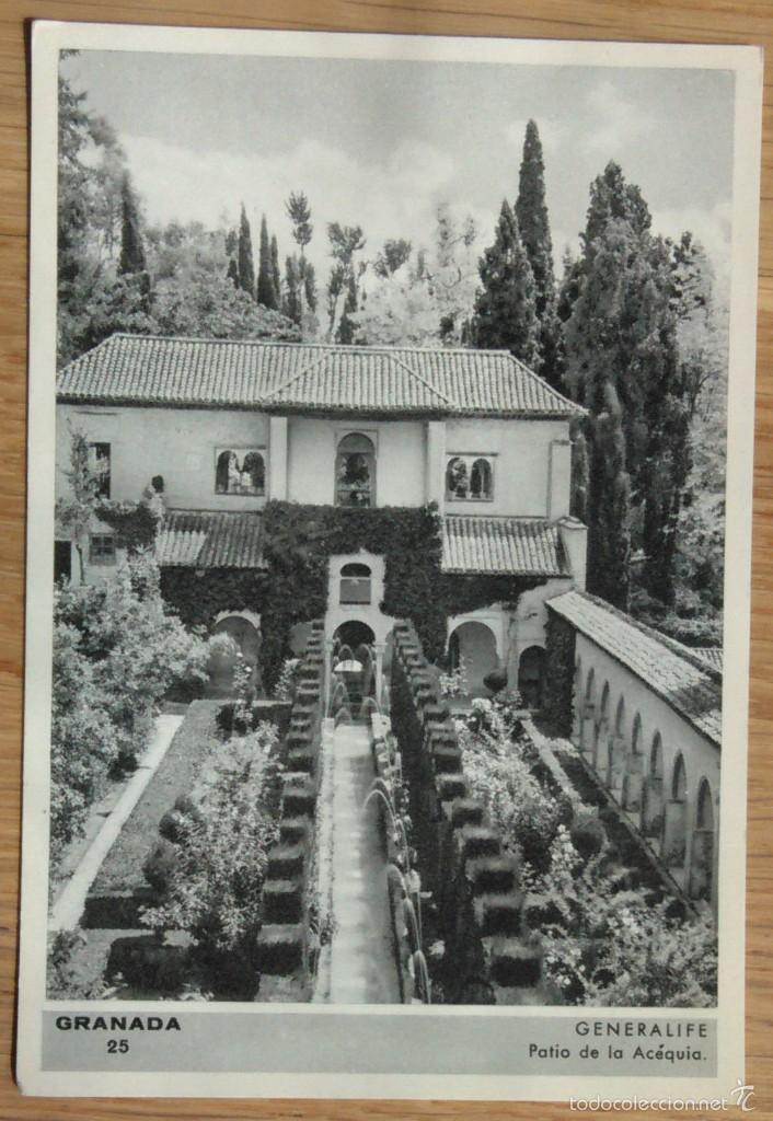 Postales: GRANADA - GENERALIFE - Foto 1