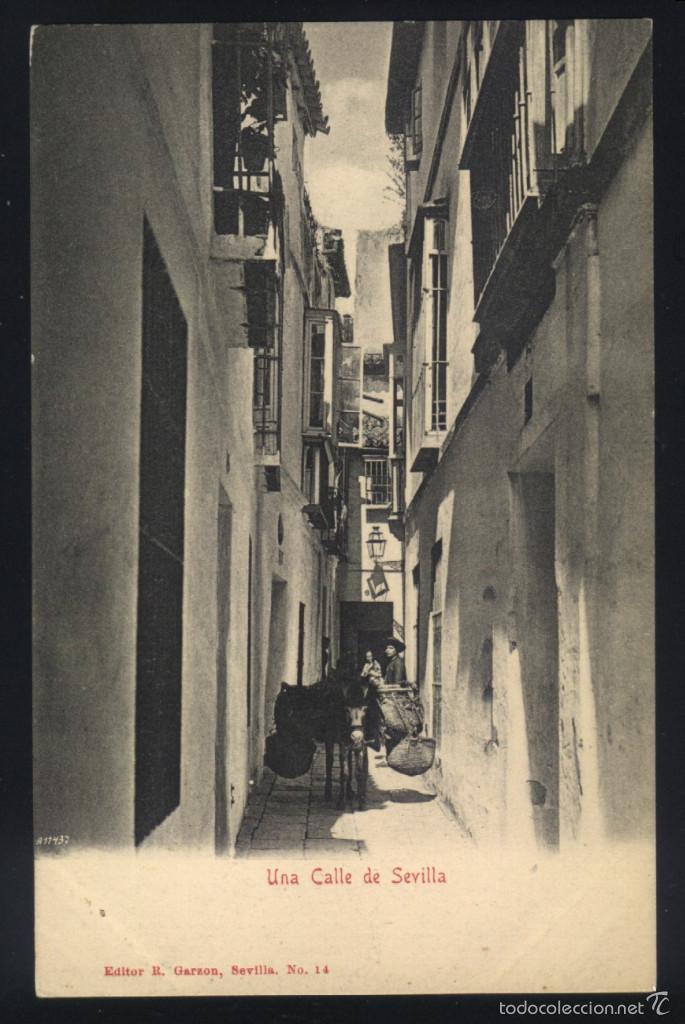 Postales: A-3404- UNA CALLE DE SEVILLA.