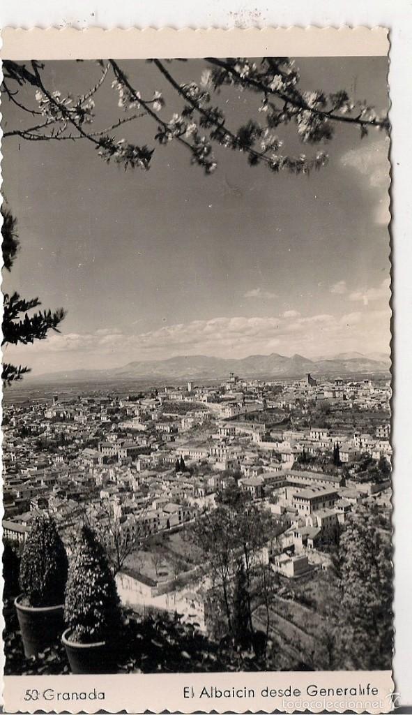 Postales: El Albaicin desde el Generalife