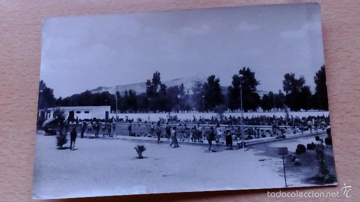 Postales: POSTAL ANTIGUA DE PUEBLONUEVO, CORDOBA VISTA DE LA PISCINA 1969 EN BLANCO Y NEGRO