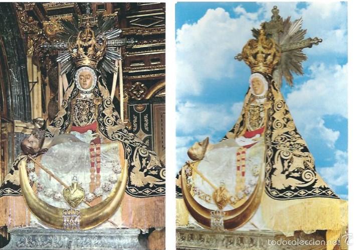 Postales: LOTE DE 5 POSTALES ANTIGUAS DE Ntra. Sra.. DE LAS ANGUSTIAS VIRGEN DE GRANADA