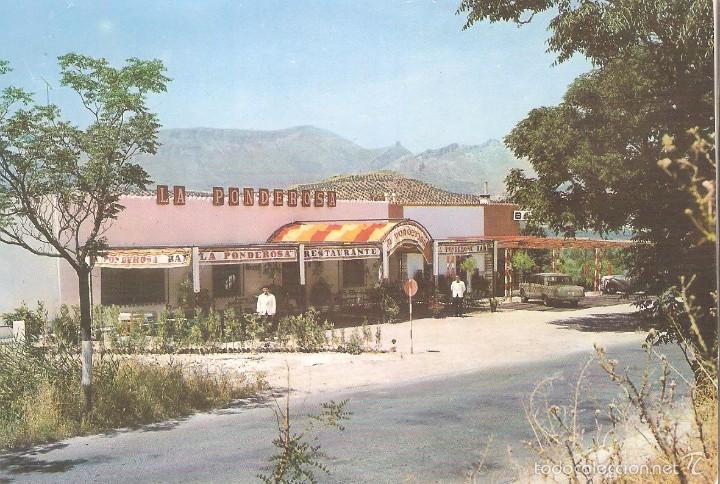 Postales: JAEN, LA PONDEROSA, RESTAURANT BAR, VALMAN, SIN CIRCULAR