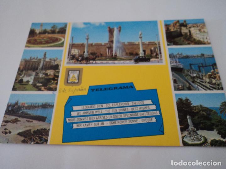 Postales: ANTIGUA POSTAL CADIZ N 1190 VARIAS ASPECTOS DE LA CiuDAD