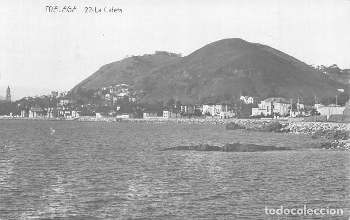Postales: M&Aacute;LAGA.- LA CALETA - Foto 1