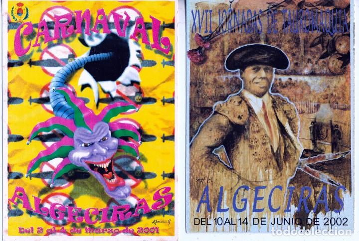 Postales: ALGECIRAS.LOTE 4 POSTALES FERIAS Y FIESTAS..(16-529)