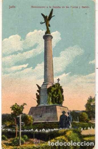 Postales: Jaen. Edici&oacute;n Anguita. Monumento a la Batalla de las Navas y Bailen Sin circular.