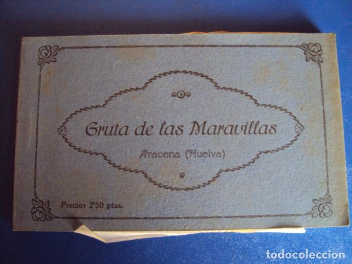 Postales: (PS-49723)BLOK DE 12 POSTALES GRUTA DE LAS MARAVILLAS DE ARACENA(HUELVA)