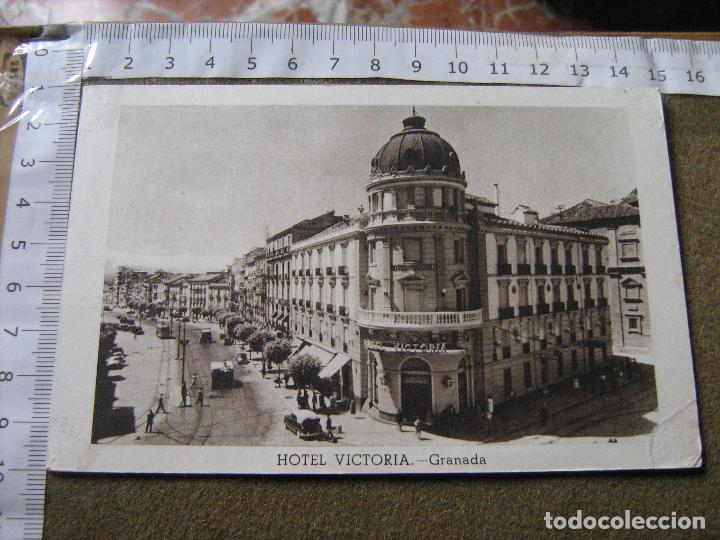Postales: GRANADA - HOTEL VICTORIA - Foto 1