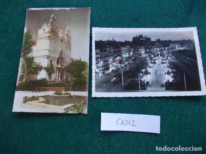 Cartes Postales: Dos postales antiguas de Cadiz