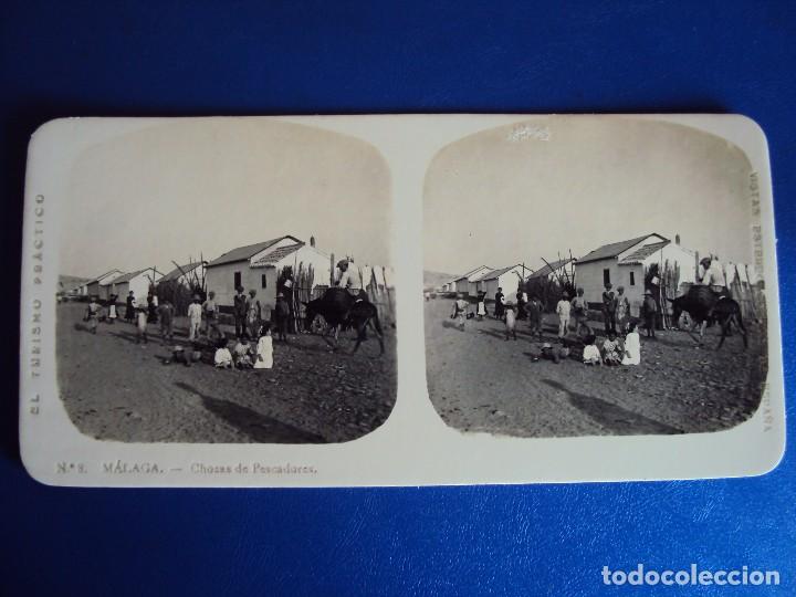 Postales: (ES-111) MALAGA - CHOZAS DE PESCADORES