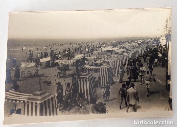 Postales: POSTAL FOTOGR&Aacute;FICA. PLAYA DE LA VICTORIA. CADIZ.