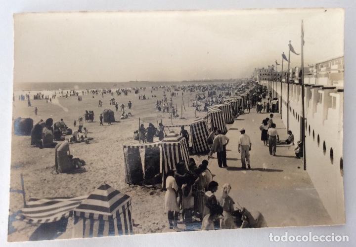 Postales: POSTAL FOTOGR&Aacute;FICA. VISTA PLAYA DE LA VICTORIA. CADIZ.