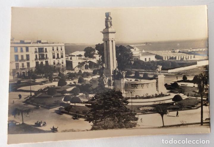 Postales: POSTAL FOTOGR&Aacute;FICA. PLAZA DE ESPA&Ntilde;A. CADIZ.