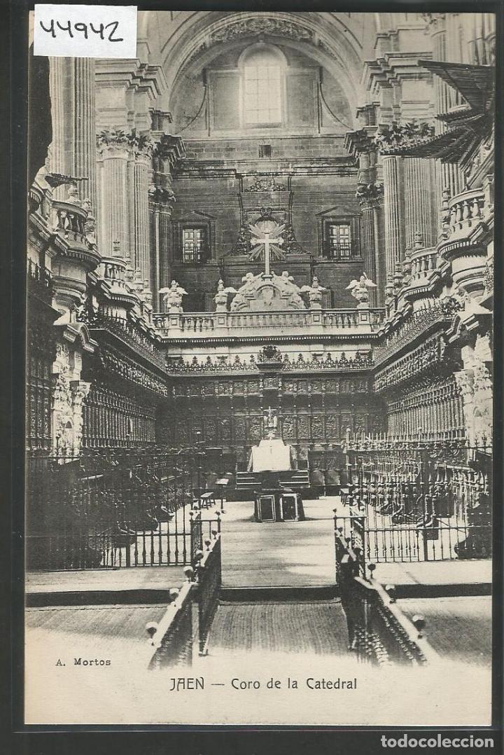 Postales: JAEN - CORO DE LA CATEDRAL - VER REVERSO- ( ZG- 44.942)