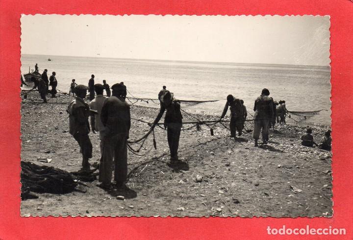 Postales: malaga. 310 tirando el copo. cort&eacute;s - Foto 1