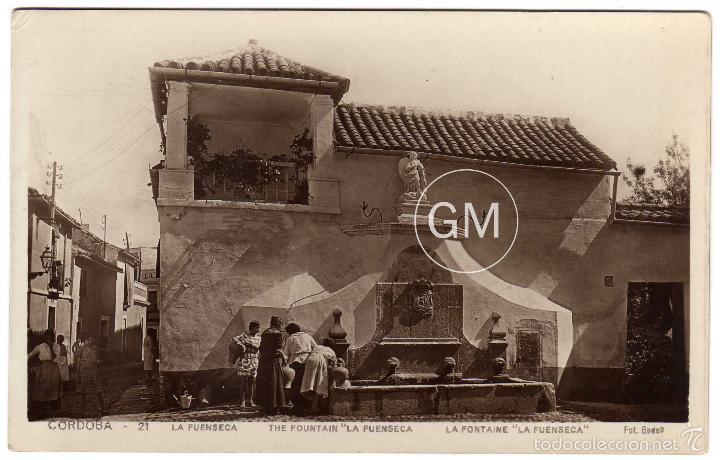 Cartoline: PRECIOSA POSTAL - CORDOBA - LA FUENSECA - AMBIENTADA