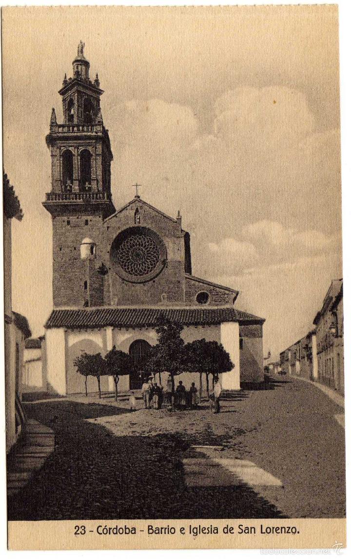 Cartoline: BONITA POSTAL - CORDOBA - BARRIO E IGLESIA DE SAN LORENZO