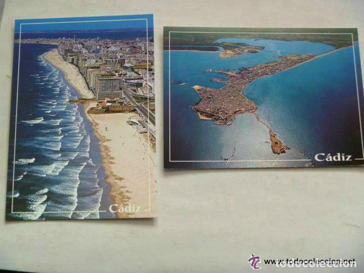 Postales: LOTE DE 2 POSTALES DE CADIZ