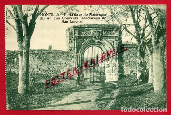 Postais: POSTAL MONTILLA CORDOBA , PORTA ESTILO PLATERESCO,CONVENTO SAN LORENZO ,ORIGINAL , P85616