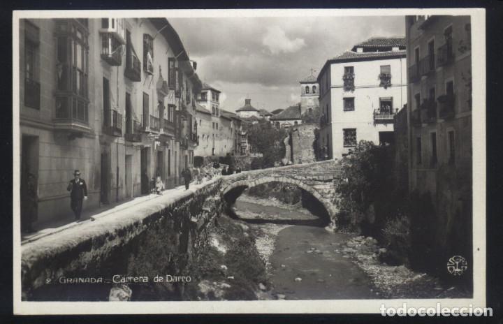 Postales: A-3787- GRANADA. CARRERA DE DARRO. - Foto 1