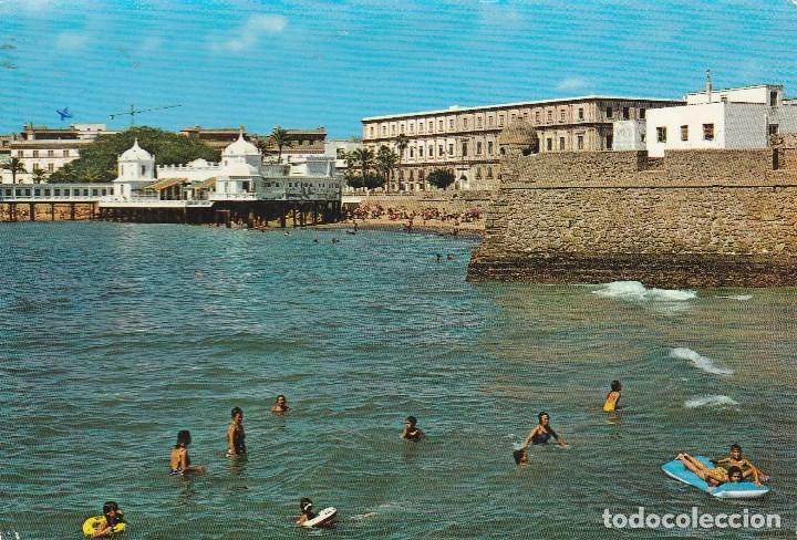 Postales: N&ordm; 28575 POSTAL CADIZ PLAYA DE LA CALETA