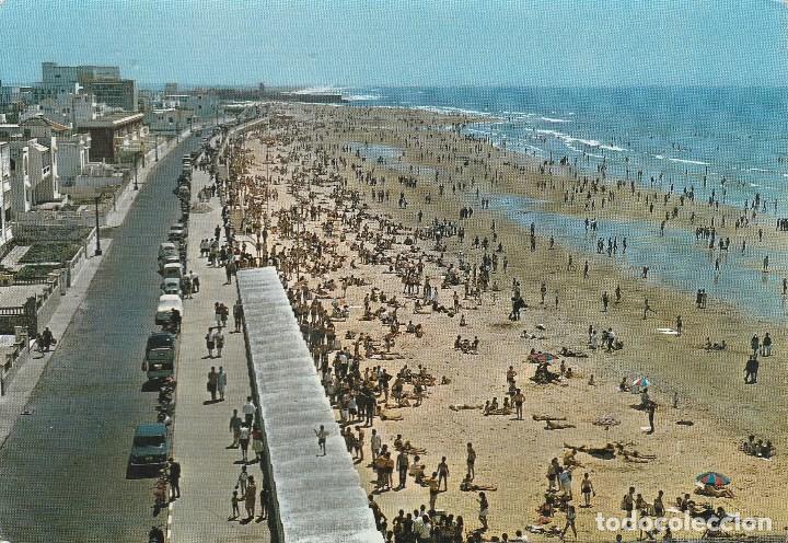 Postales: N&ordm; 28583 POSTAL CADIZ PLAYA DE LA VICTORIA