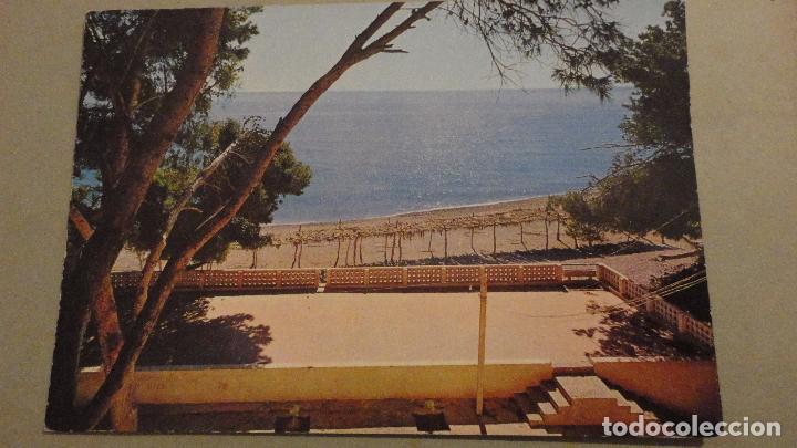 Postales: ANTIGUA POSTAL.PLAYA CAMPING RESIDENCIA Y DESCANSO.AGUADULCE.ALMERIA.RUIS MARIN.1966