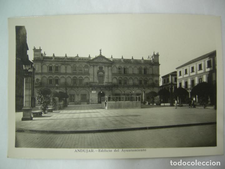 Postales: TARJETA POSTAL ANDUJAR - EDIFICIO DEL AYUNTAMIENTO - Foto 1