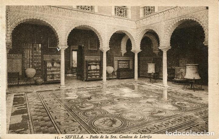 Postales: SEVILLA-PATIO DE LA CONDESA DE LEBRIJA- ROISIN
