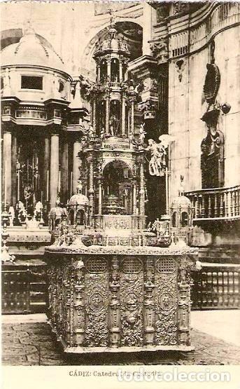 Postales: C&aacute;diz.- Catedral. La Custoria - Foto 1