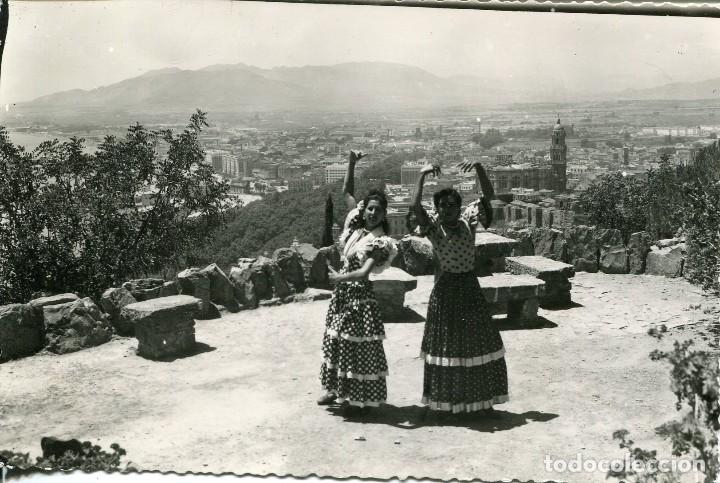Postales: M&Aacute;LAGA-VISTA PARCIAL DESDE GIBRALFARO.-