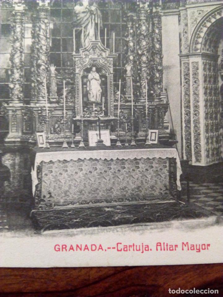 Postales: Granada, Cartuja. Altar Mayor. - Foto 2