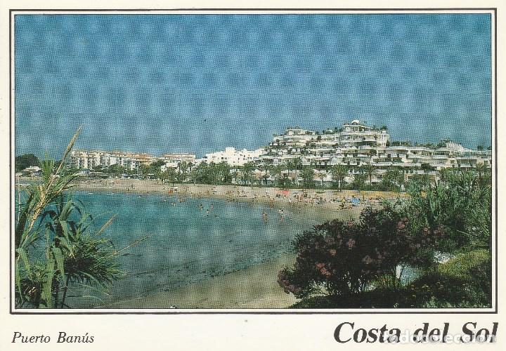 Postales: N&ordm; 28204 POSTAL PUERTO BANUS PLAYA GRAY DALBION MALAGA
