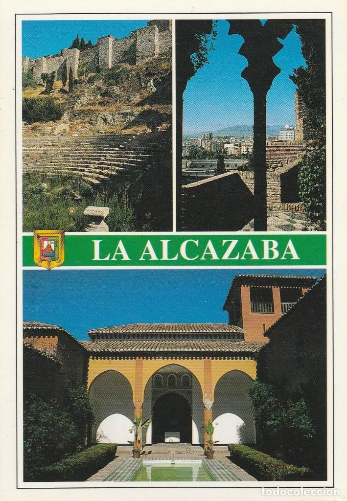 Postales: N&ordm; 28219 POSTAL MALAGA LA ALCAZABA