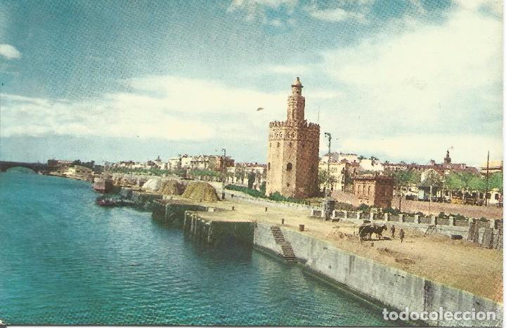 ** pn932 - postal - sevilla - rio guadalquivir - Vendido ...