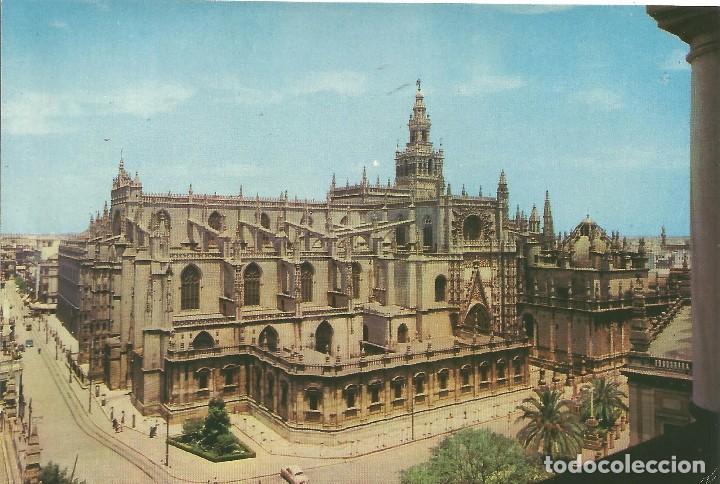 Postales: :::: PV244 - POSTAL - SEVILLA - LA CATEDRAL - Foto 1