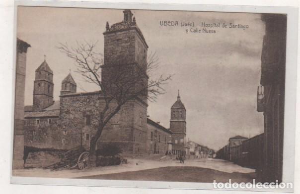 Postales: Ubeda. Hospital de Santiago y Calle Nueva. Edici&oacute;n moderna de la imprenta de la Loma
