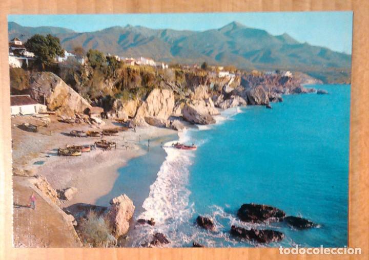 Postales: NERJA - PLAYA DE CALAHONDA - Foto 1