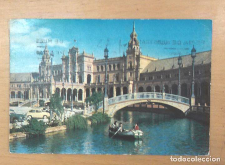 Postales: SEVILLA - PLAZA DE ESPA&Ntilde;A - Foto 1