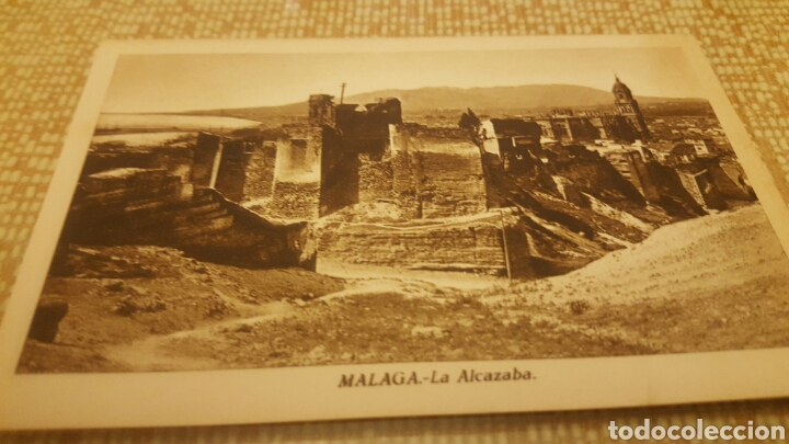 Postales: POSTAL MALAGA ALCAZABA. ROISIN.