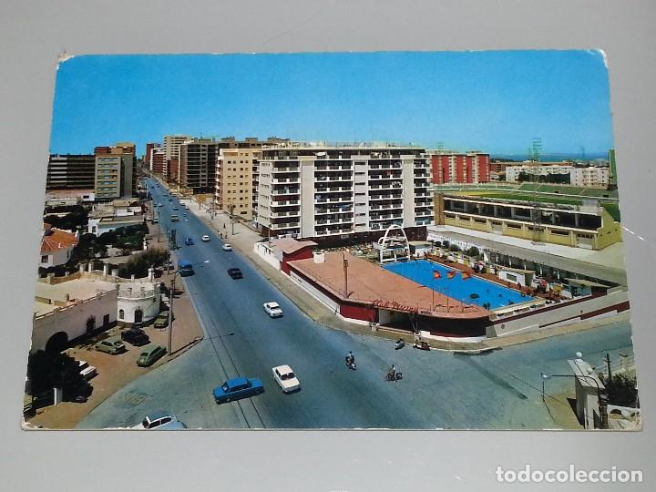 Postales: ANTIGUA POSTAL N&ordm; 1809 DE CADIZ AVENIDA CAYETANO DEL TORO A&Ntilde;OS 60 EXCLUSIVAS PAPELERIA ALFA