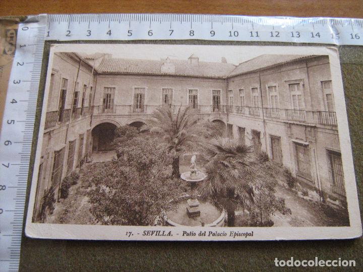 Postales: SEVILLA - PATIO PALACIO EPISCOPAL - Foto 1