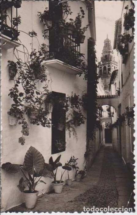 Postales: (341) CORDOBA. CALLEJA DE LAS FLORES + 1 ESQUINA CON DOBLEZ