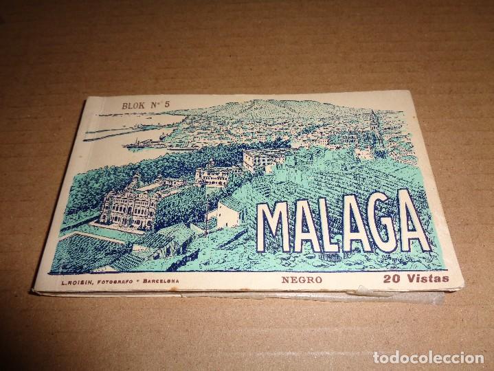 Postales: ALBUM N&ordm; 5 DE POSTALES DE MALAGA - 20 BONITAS POSTALES - BUEN ESTADO - COMPLETO - FOTOS ROISIN