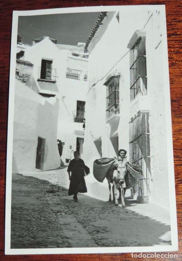 Postales: ANTIGUA FOTOGRAFIA DE ARCOS DE LA FRONTERA, CADIZ, A&Ntilde;OS 50, TAMA&Ntilde;O POSTAL, NO PONE FOTOGRAFO NI EDIT