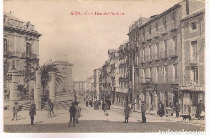 Postales: POSTAL DE JAEN - CALLE BERNAB&Eacute; SORIANO .