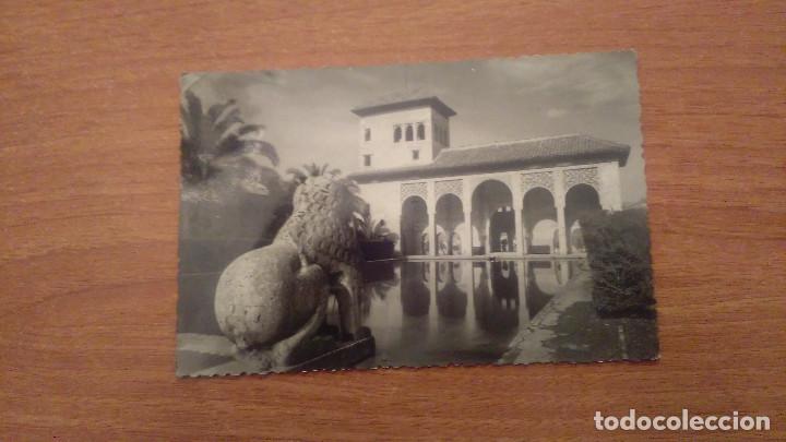 Postales: POSTAL GRANADA ALHAMBRA EL PARTAL CIRCULADA - Foto 1