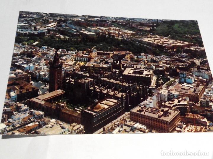 Postales: POSTAL ESPA&Ntilde;A SEVILLA- VISTA PANORAMICA . ANOS 70.NUEVA