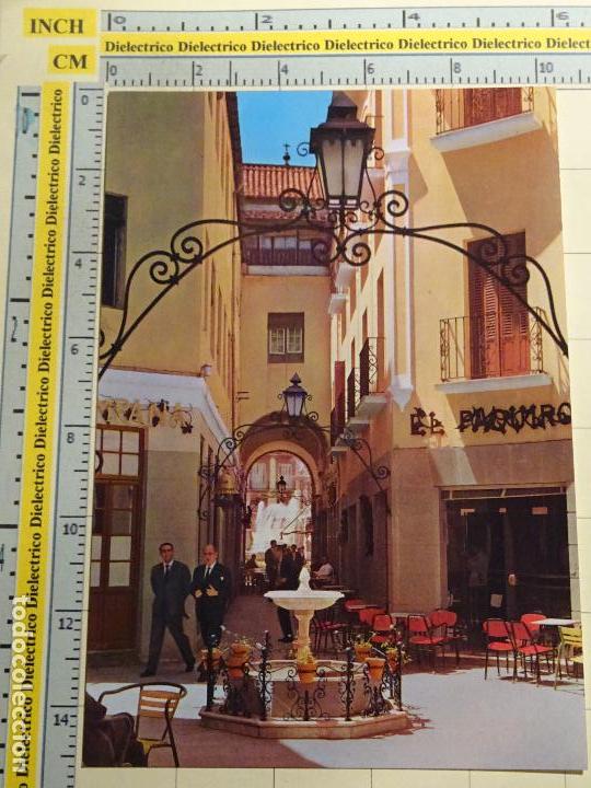 Postales: POSTAL DE M&Aacute;LAGA. A&Ntilde;O 1963. PASAJE DE CHINITAS. 450 - Foto 1
