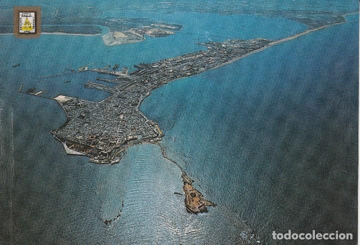 Postales: N&ordm; 338 POSTAL CADIZ VISTA AEREA